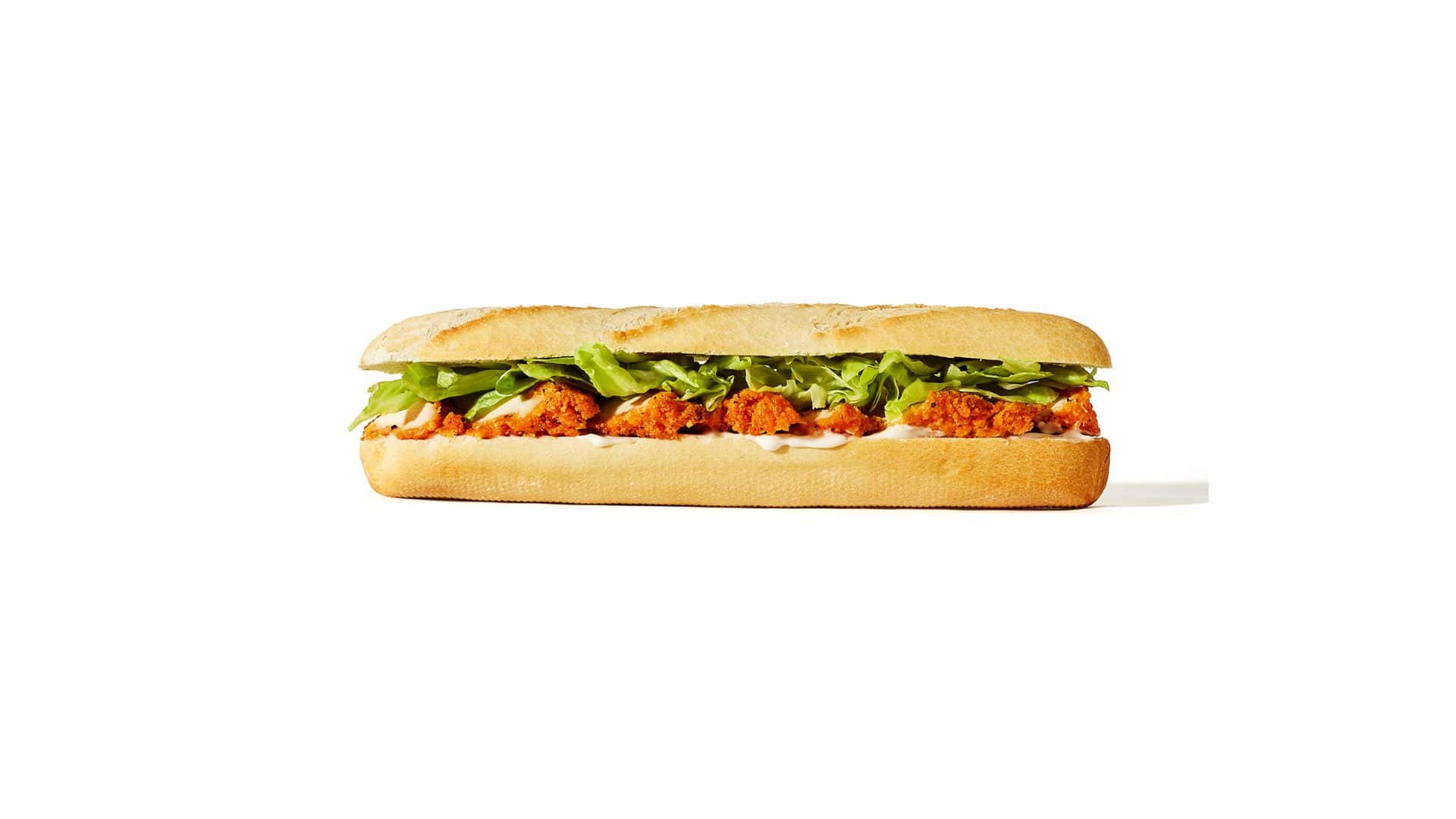 Southern Fried Chicken Baguette