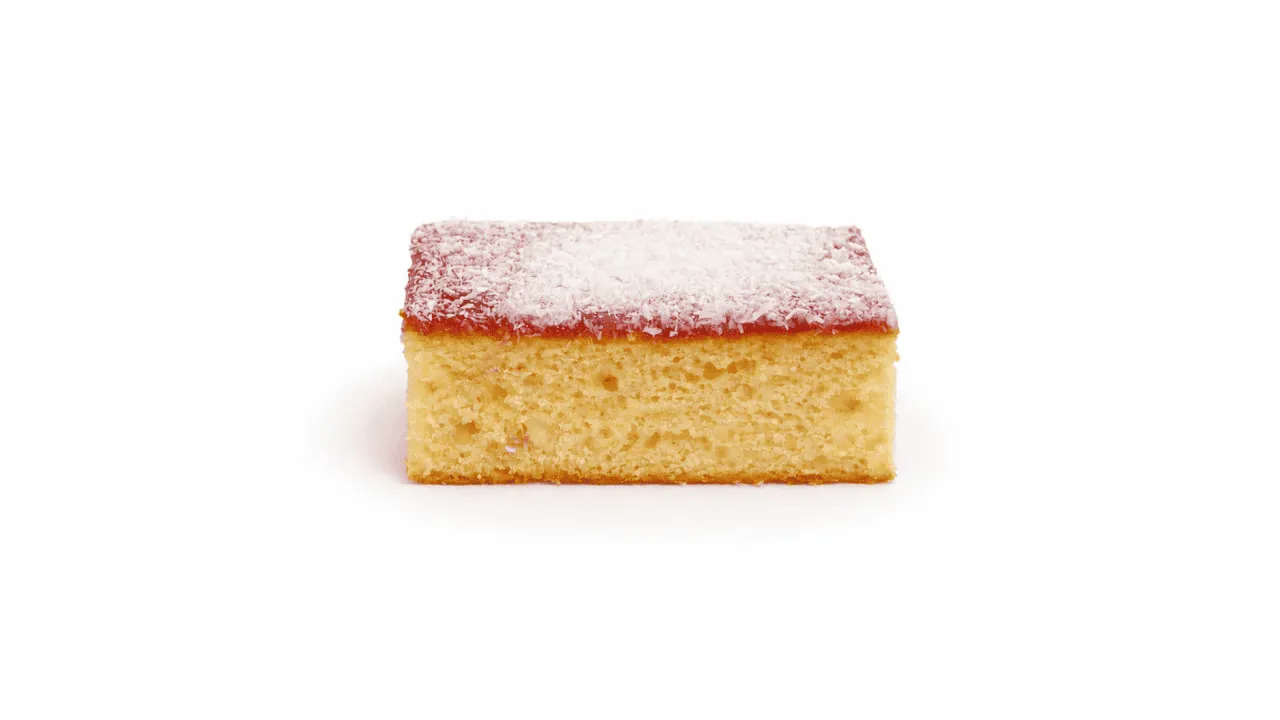 Jam & Coconut Slice