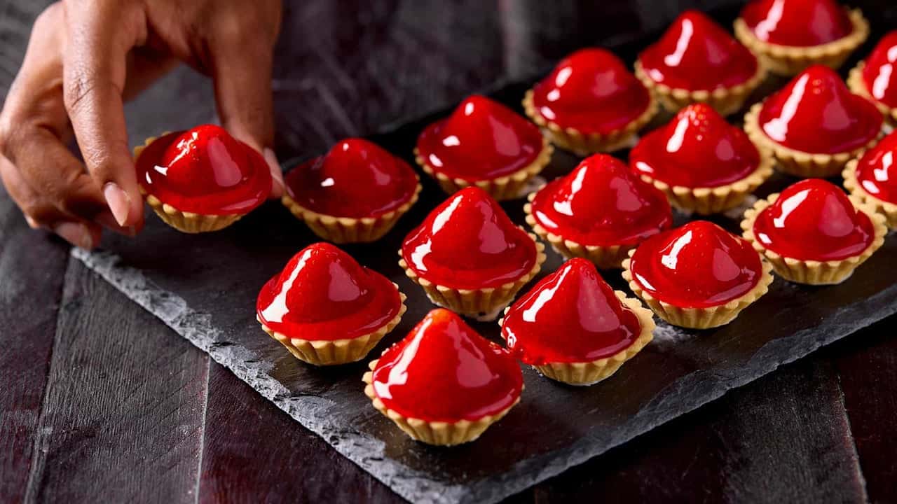 Mini Strawberry Tart Platter