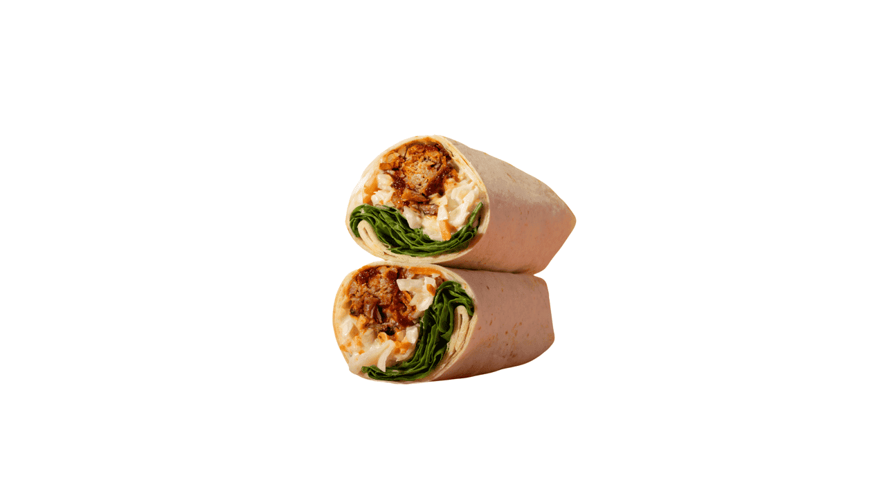 Pulled Pork & Apple Slaw Wrap