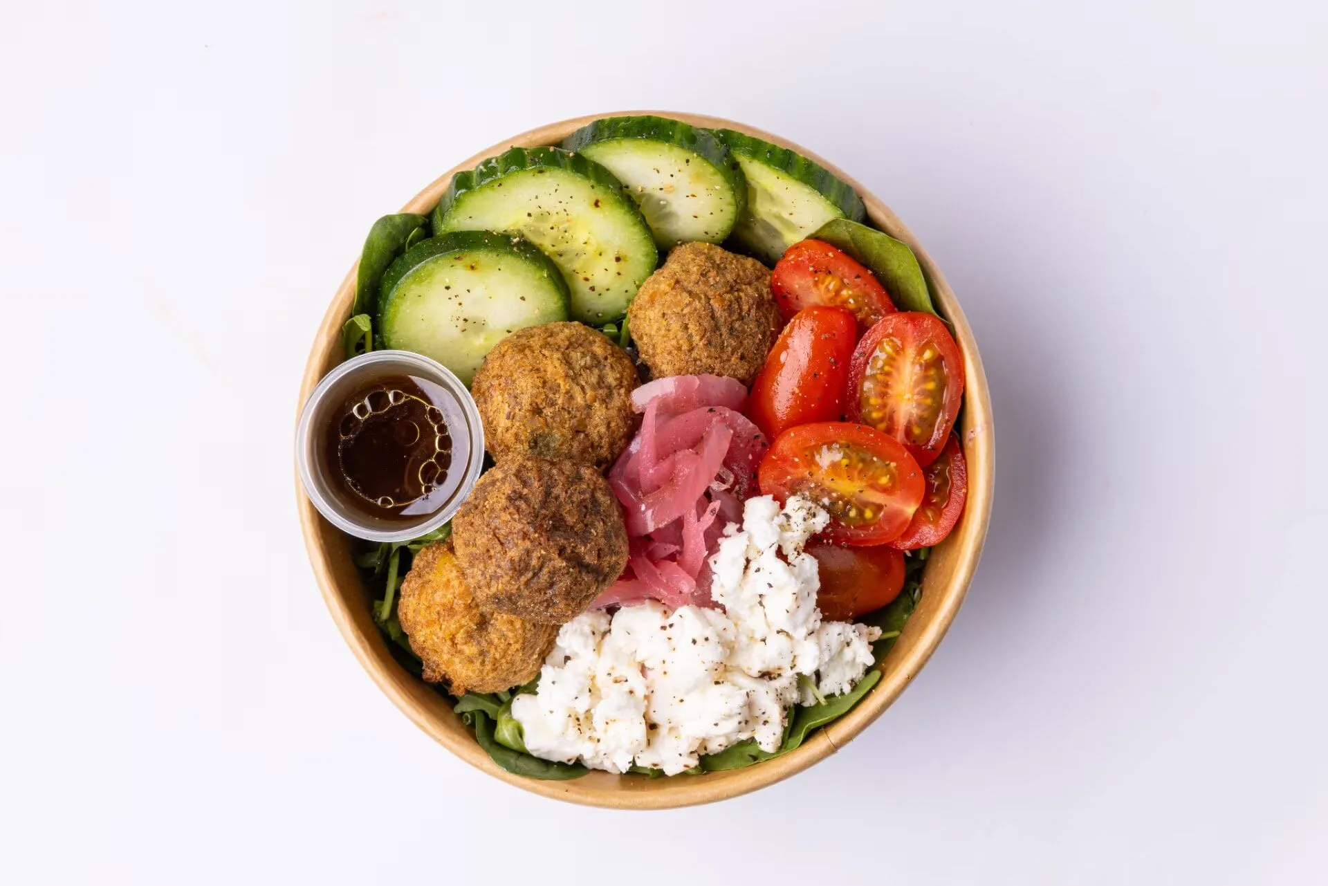 Falafel & Feta Salad
