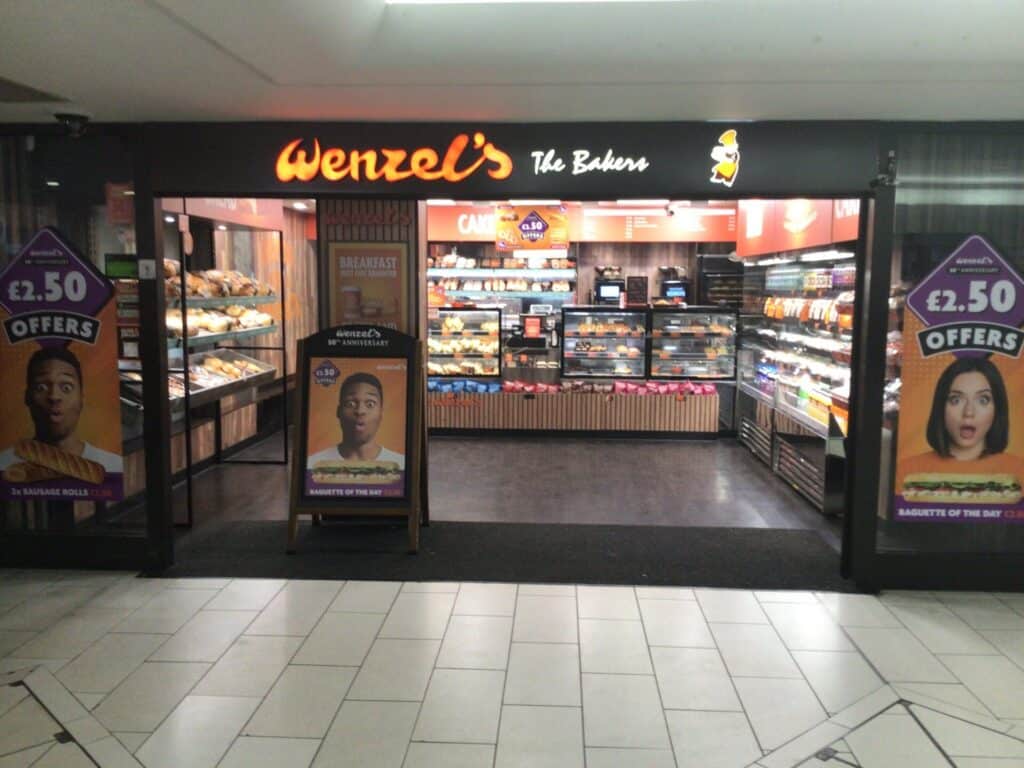 High Wycombe Eden Centre Bakery storefront
