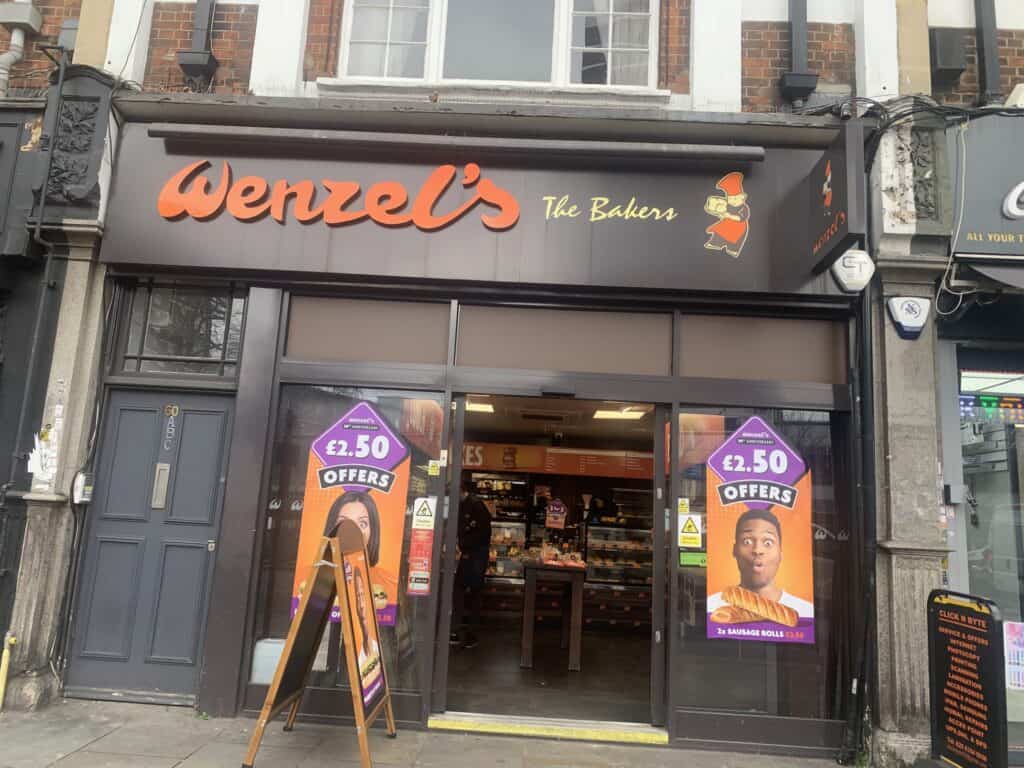 Shepherds Bush Bakery storefront