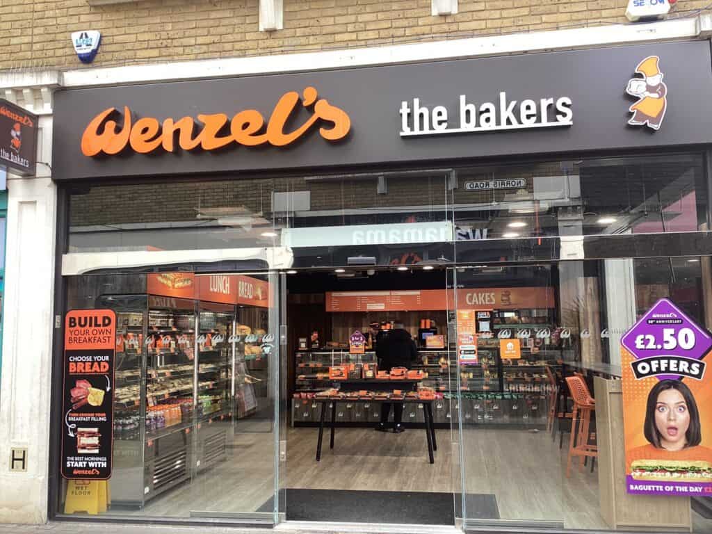 Staines-Upon-Thames Bakery storefront