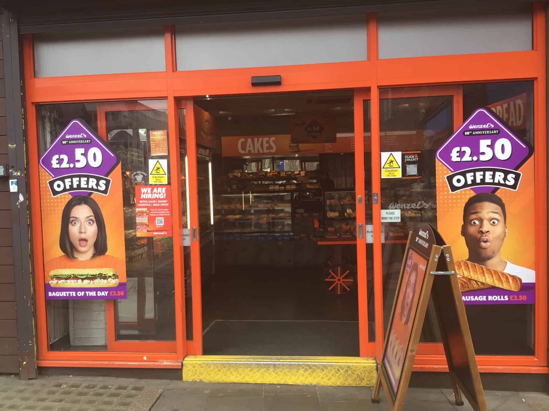 Watford High Street Bakery storefront