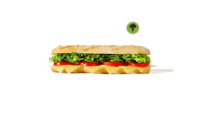 Cheese Salad Baguette