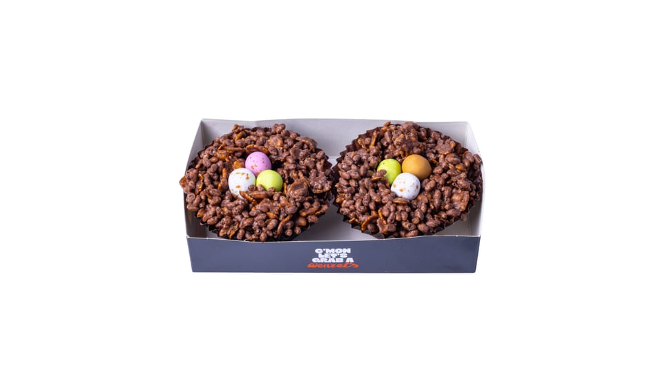 Duo Easter Chocolate Cornflake Nest