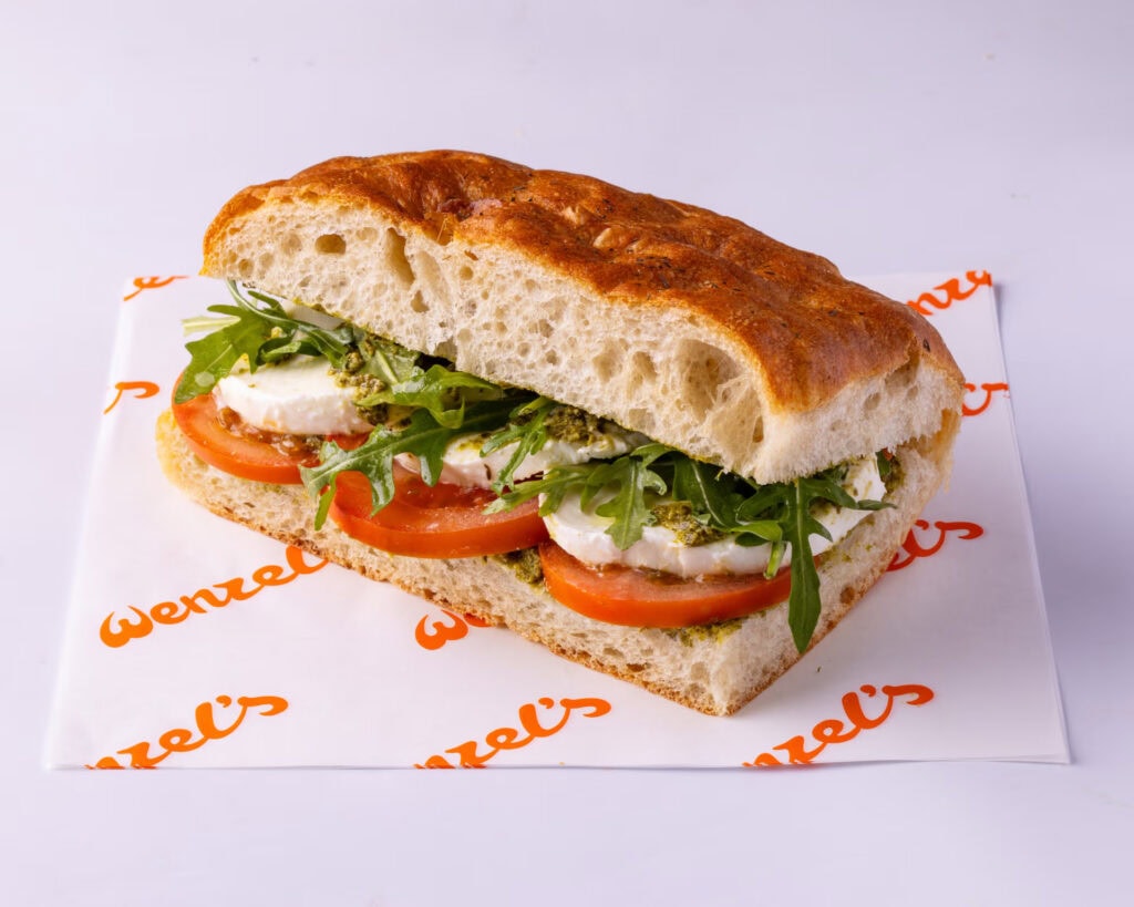 Wenzel’s Tomato, Mozzarella & Pesto