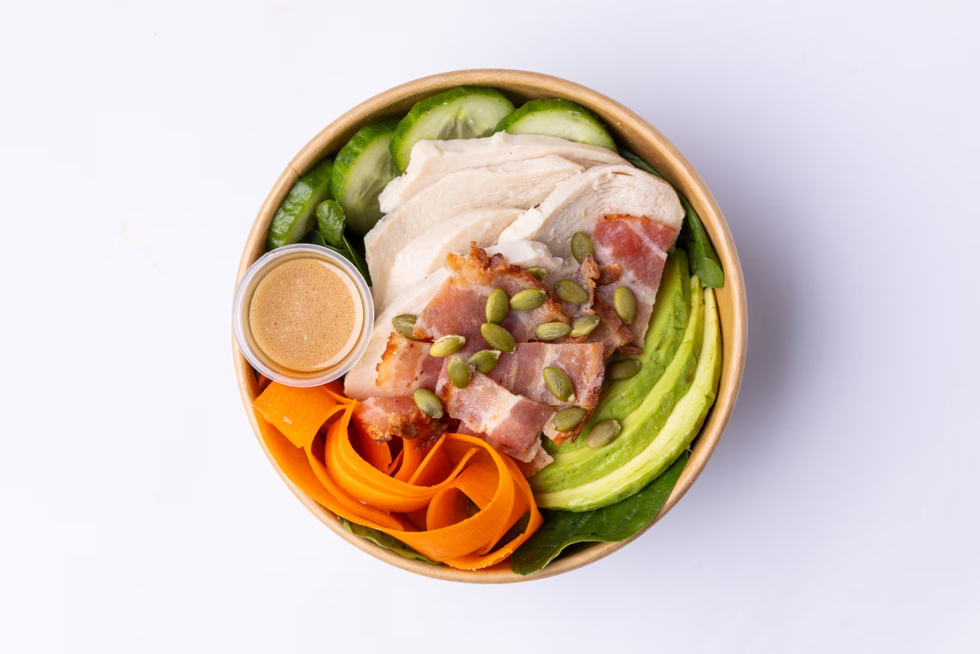 Chicken, Avocado and Bacon Salad