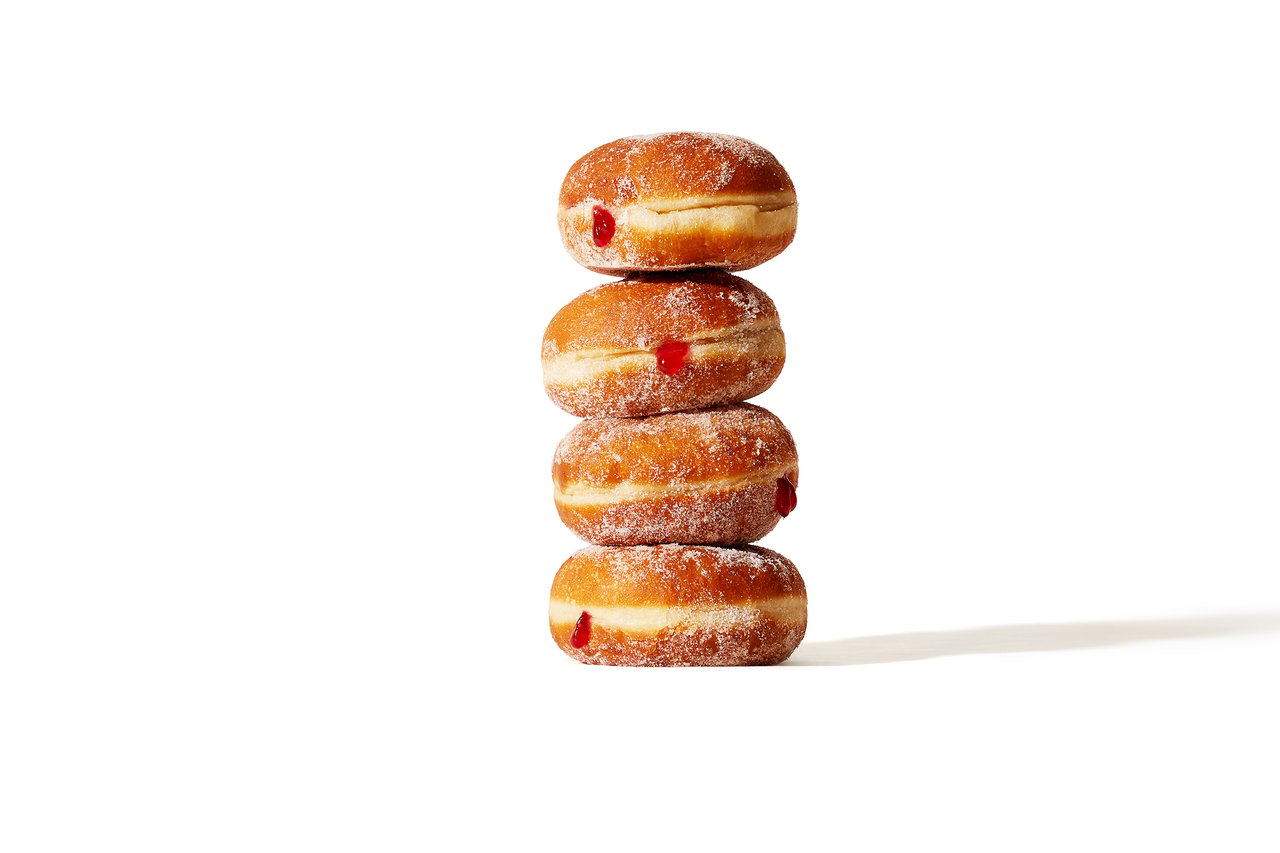 Pack of 4 Jam Donuts