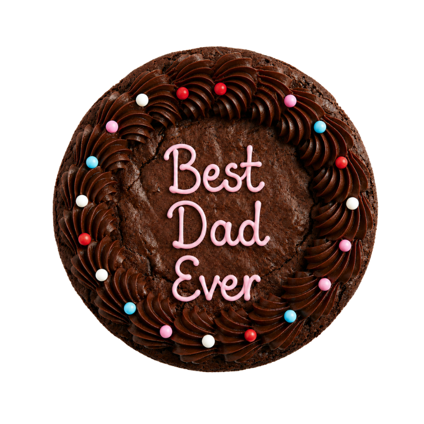 Best Dad ever - chocolate cookie