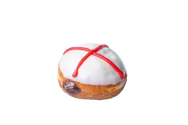 Iced England Donut