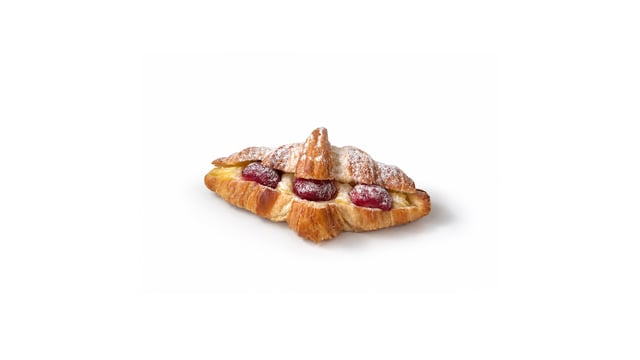 Strawberry & Vanilla Filled Croissant