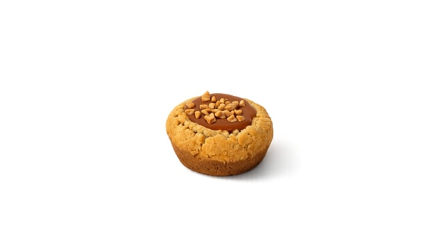 Caramel Fudge Cookie Pie