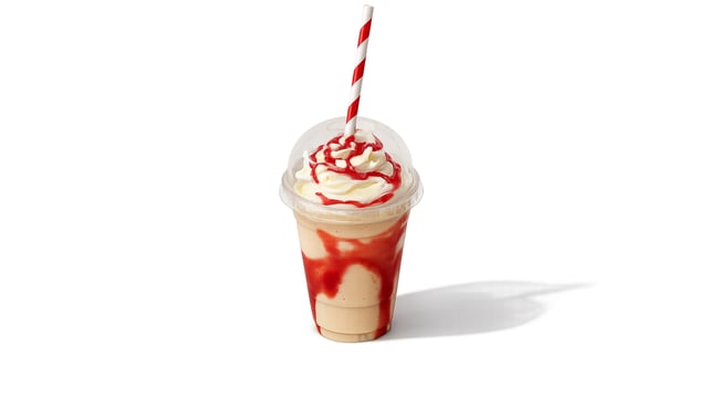 Strawberry & Mango Frappe