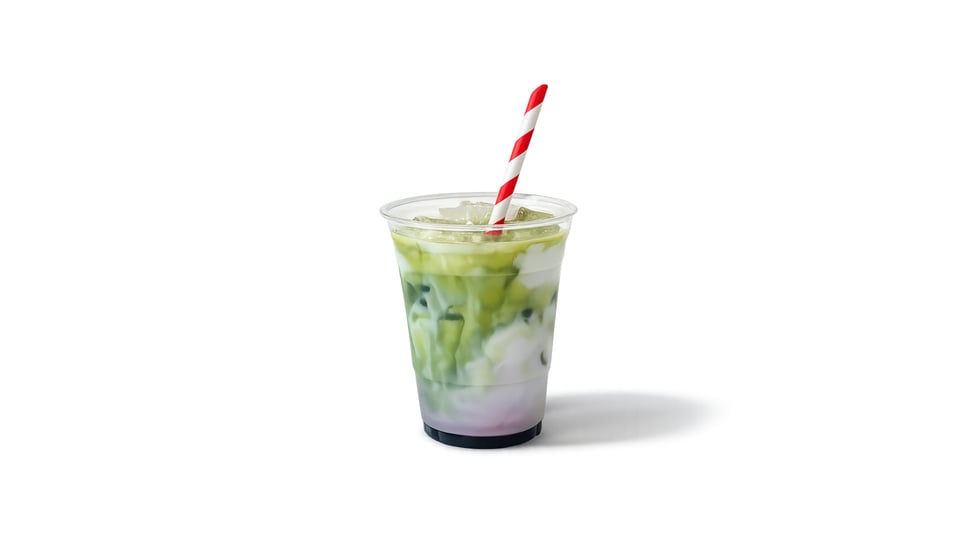 Iced Blueberry Matcha