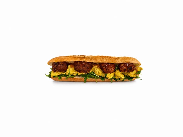 Chicken Bhaji Baguette
